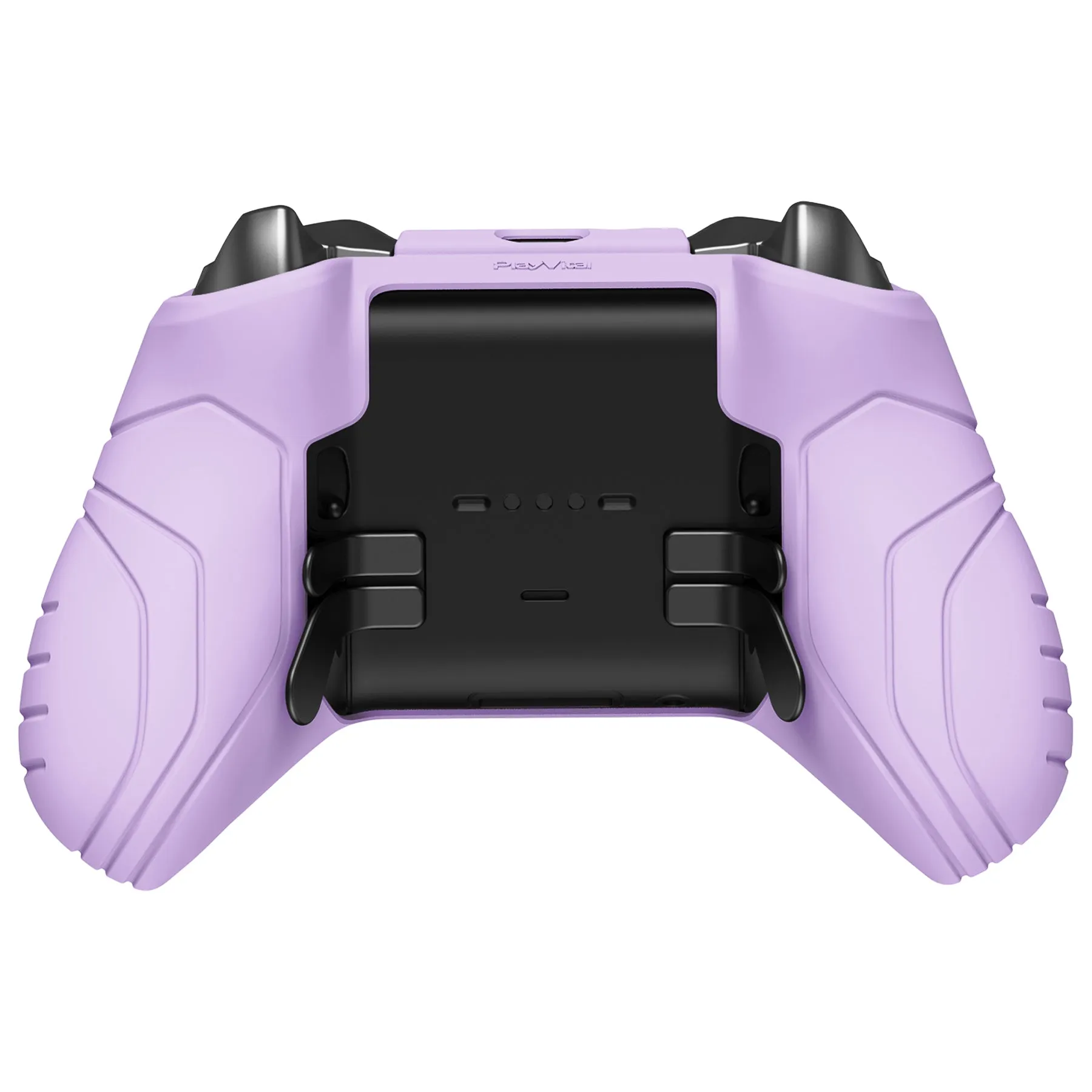 PlayVital Samurai Edition Anti Slip Silicone Case Cover for Xbox Elite Wireless Controller Series 2, Ergonomic Soft Rubber Skin Protector for Xbox Elite Series 2 with Thumb Grip Caps - Mauve Purple - XBE2M010