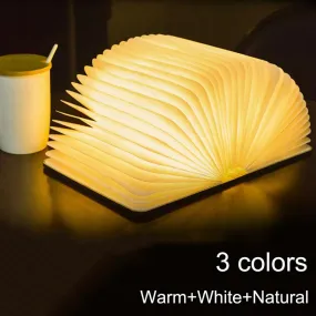 Portable LED Book Decor Night Light - Illuminate Your World, Your Way