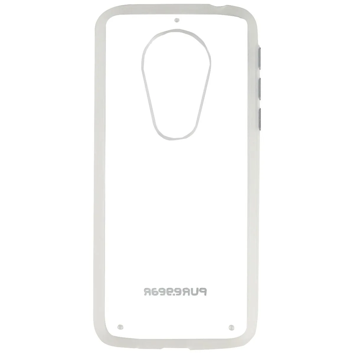 PureGear Slim Shell Series Hard Case for Motorola Moto G6 Play - Clear/Frost