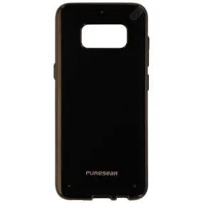 PureGear Slim Shell Series Protective Case Cover for Galaxy S8 - Black