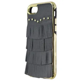 Rebecca Minkoff Case for Apple iPhone 7 - Black Leather Fringe