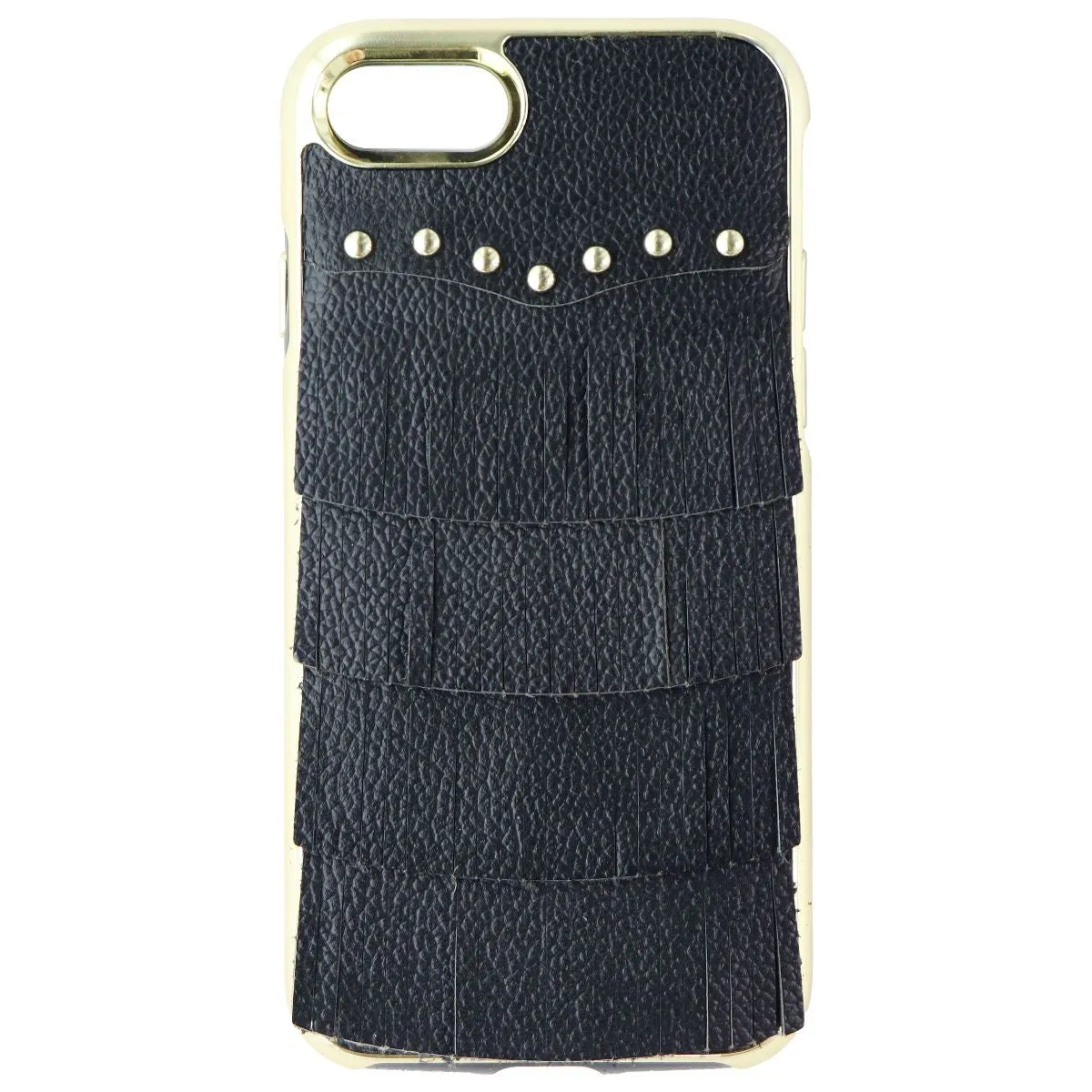 Rebecca Minkoff Case for Apple iPhone 7 - Black Leather Fringe