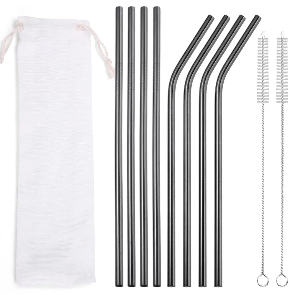 Reusable Metal Straws   Case