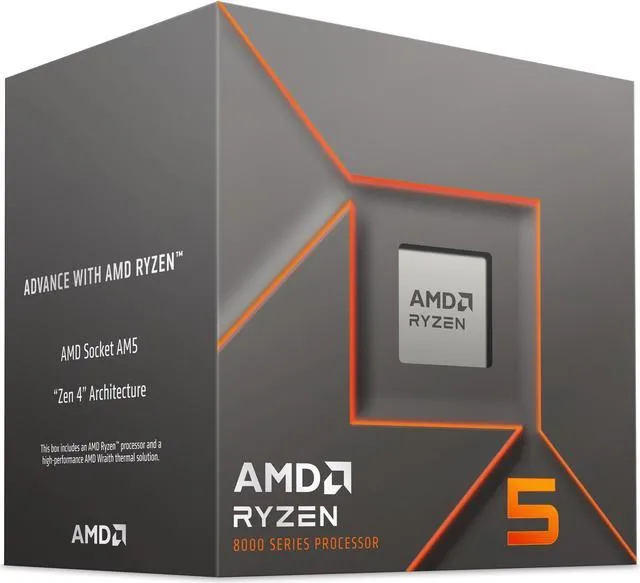 Ryzen 5 8400F Ai 4.70Ghz 6 Core