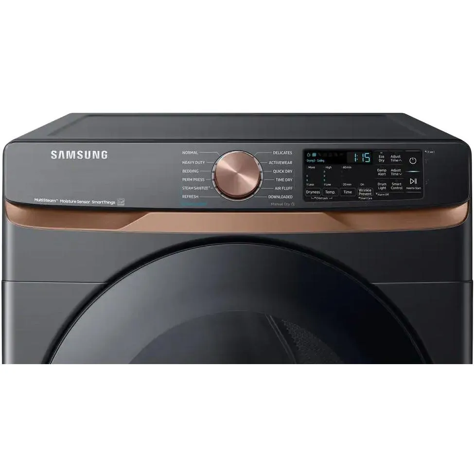 Samsung 7.5 cu.ft. Smart Electric Dryer with Steam Sanitize  and Sensor Dry DVE50BG8300VAC