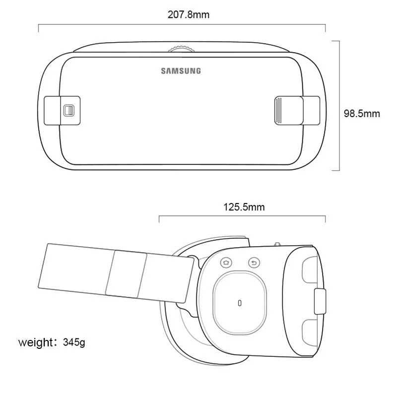 Samsung Gear VR 4.0 3D Glasses VR 3D Box For Samsung Galaxy S8 S8  Note7 Note 5 S7 S7 Edge Smartphones #refresh