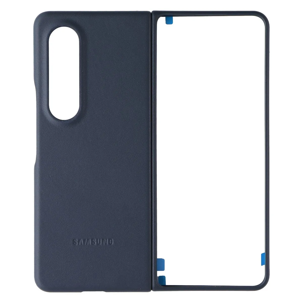 SAMSUNG Protective Leather Cover for Samsung Galaxy Z Fold4 - Gray Green