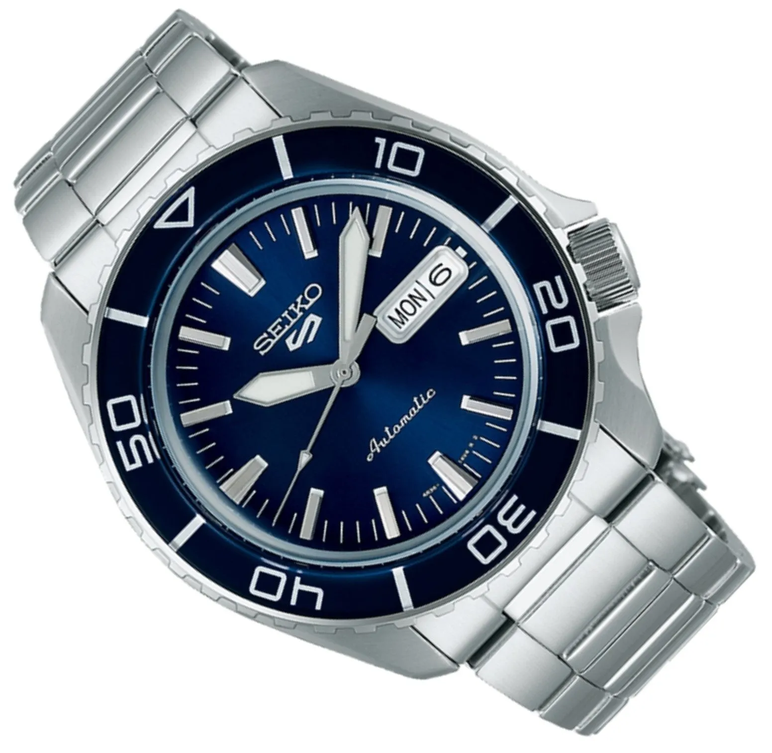 Seiko 5 Sports SRPK97K1 SNZH5 Reissue Blue Fathoms Automatic Watch for Men