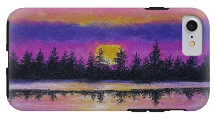 Setting Sea Sun - Phone Case