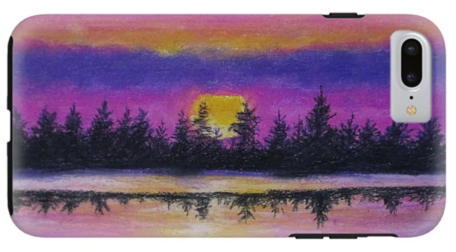 Setting Sea Sun - Phone Case