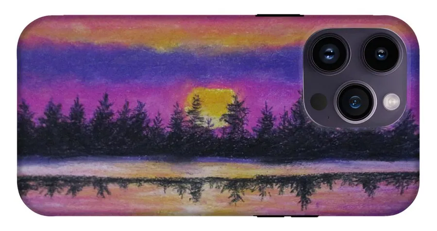 Setting Sea Sun - Phone Case