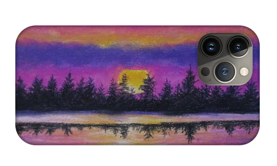 Setting Sea Sun - Phone Case