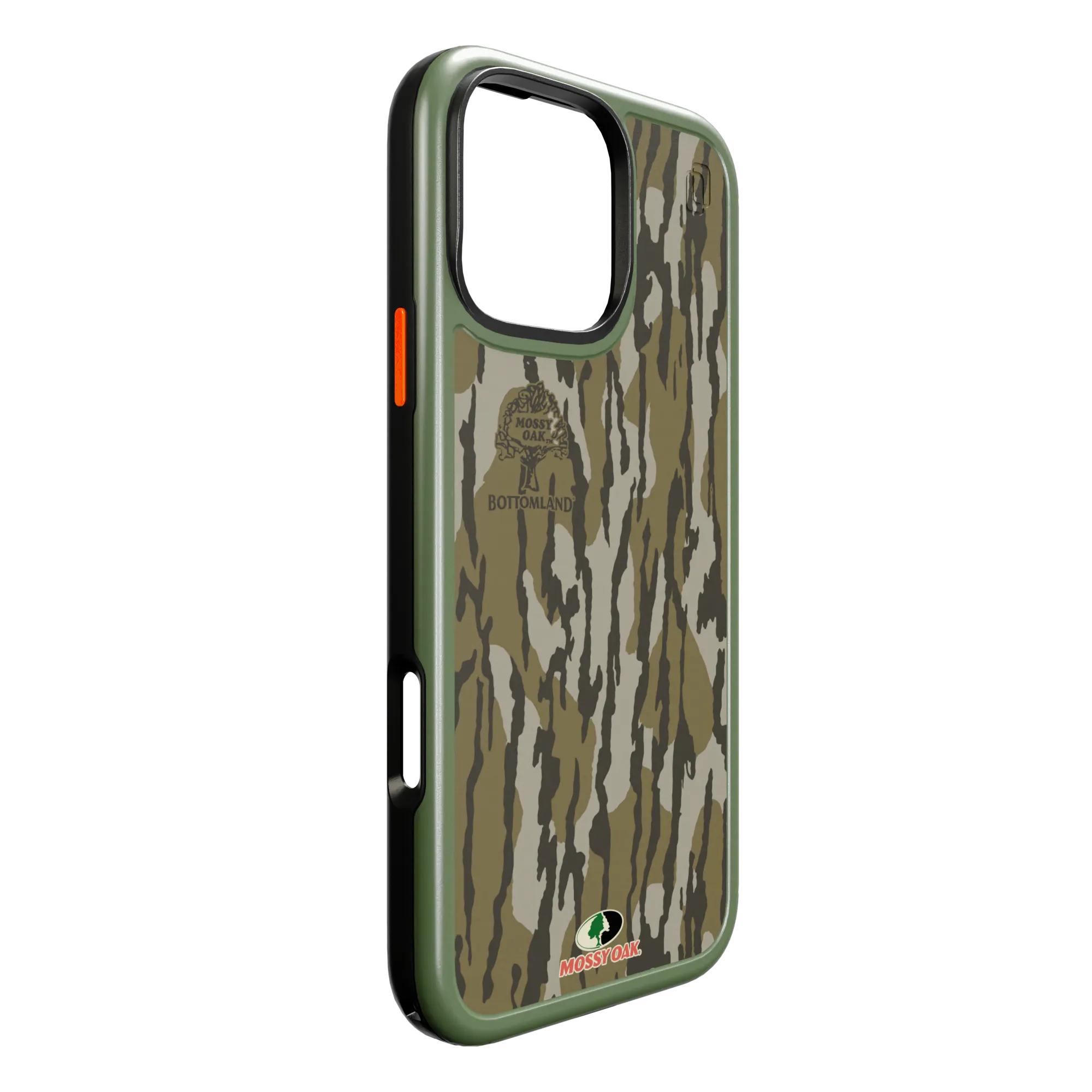 Shock-Absorbent MagSafe® Case for Apple iPhone 16 Pro Max | Mossy Oak | Bottom Lands | Fortitude Series