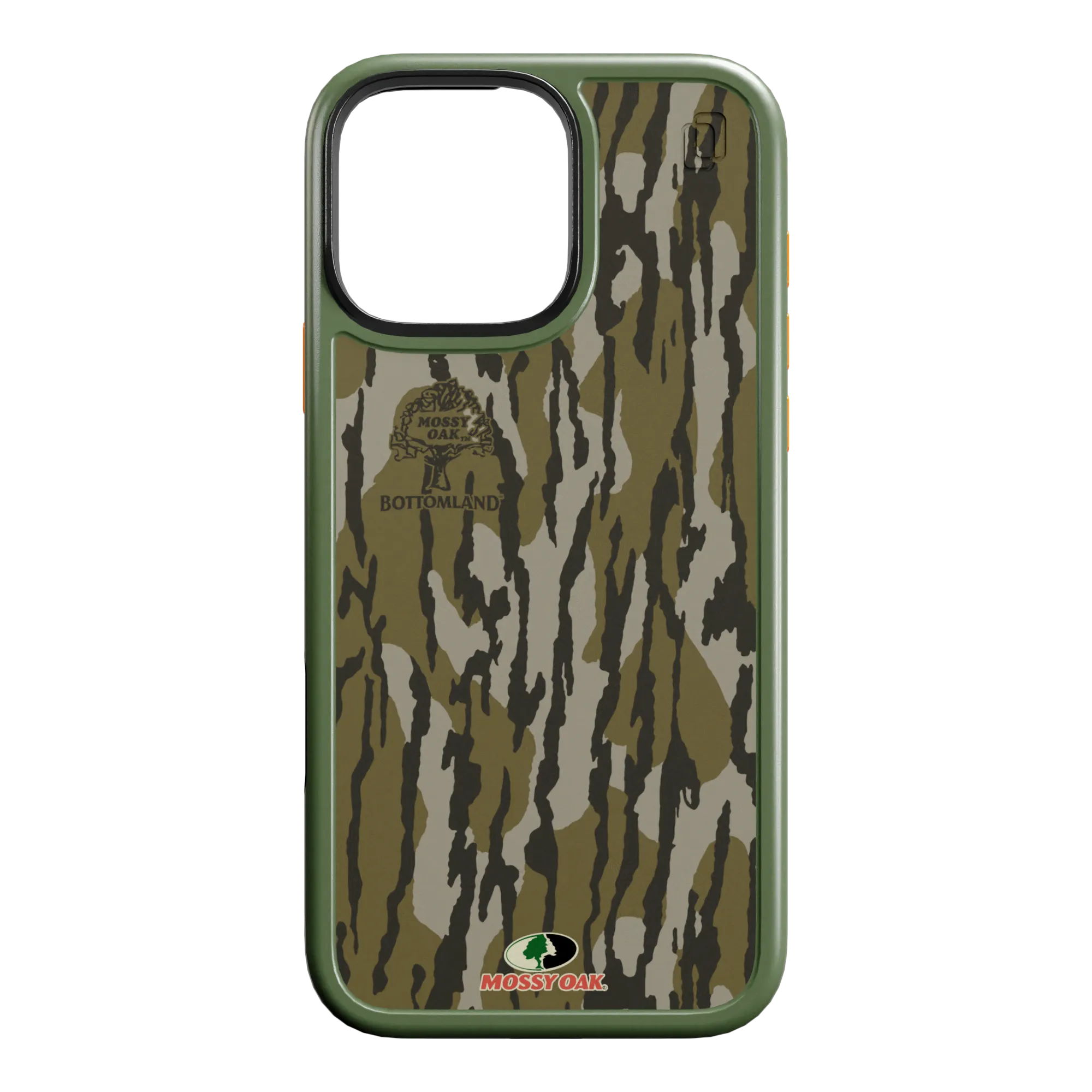 Shock-Absorbent MagSafe® Case for Apple iPhone 16 Pro Max | Mossy Oak | Bottom Lands | Fortitude Series