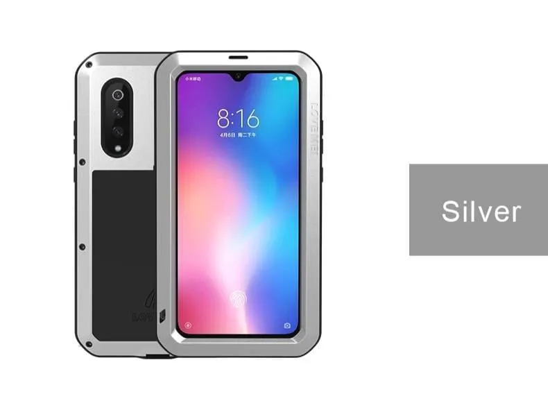 Shock and Dirt Proof Water Resistant Metal Case for Phones