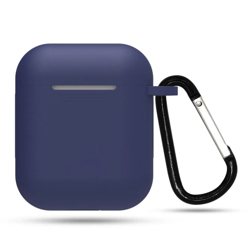 Silicone Case Compatible with Apple Airpods with Carry Clip