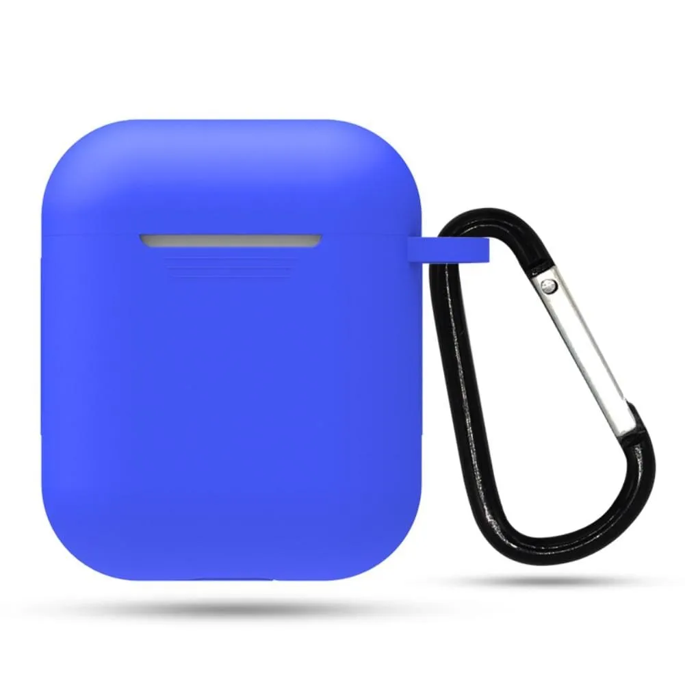 Silicone Case Compatible with Apple Airpods with Carry Clip