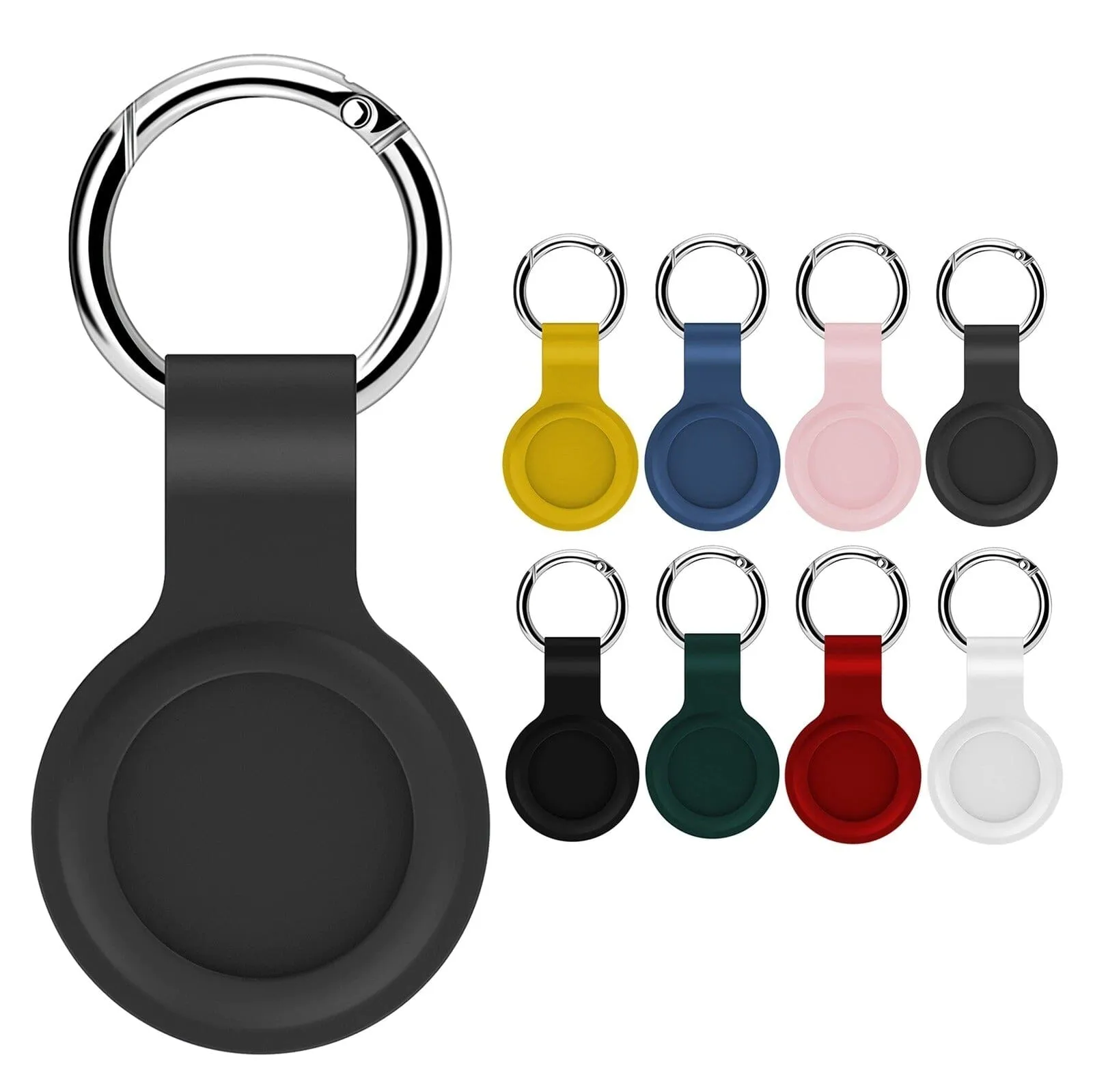 Silicone Key Chain Cases compatible with Apple AirTags