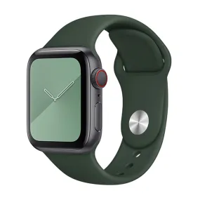 Silicone Strap For Apple Watch-Olive Green (38/40/41mm)