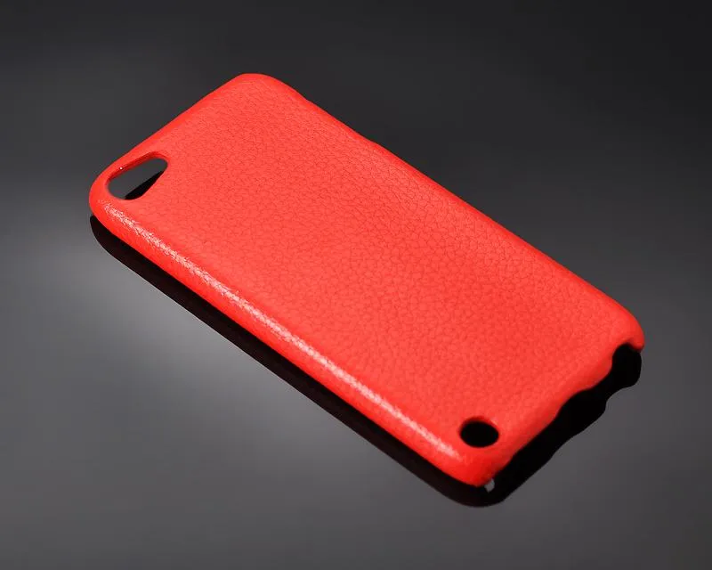 Simplism Series iPod Touch 5 Leather Case - Red