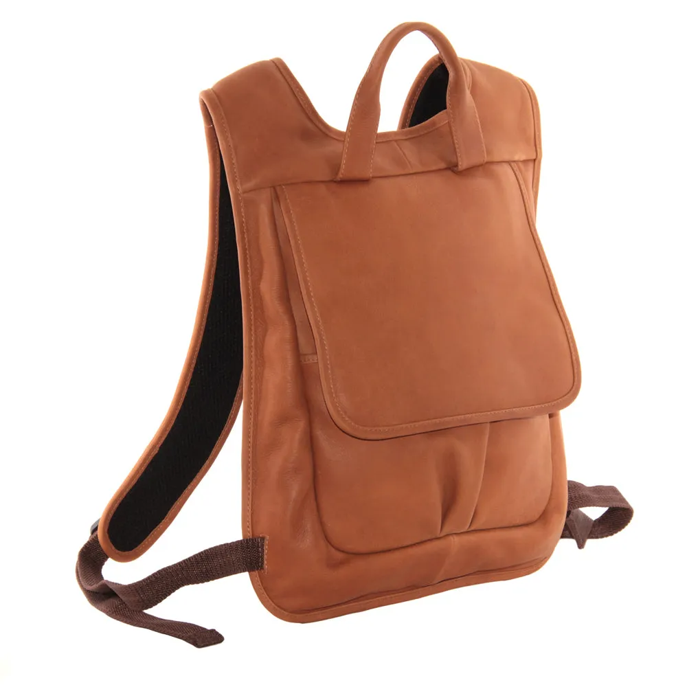 SLIM LAPTOP FLAP BACKPACK