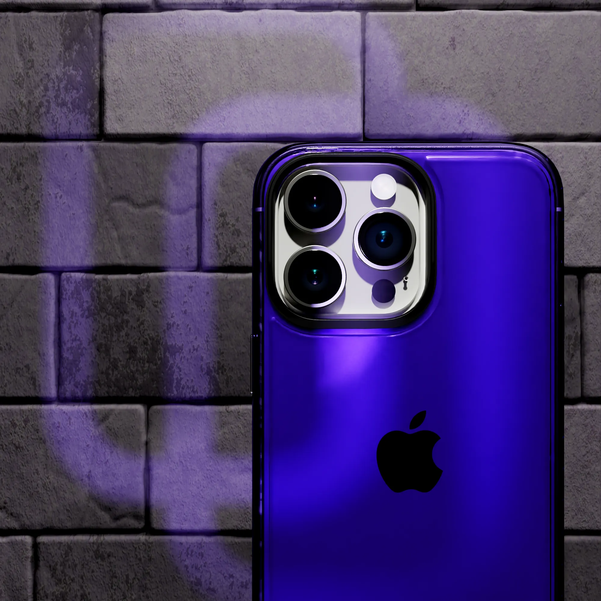 Slim TPU Case for Apple iPhone 15 | Midnight Lilac | Altitude Series