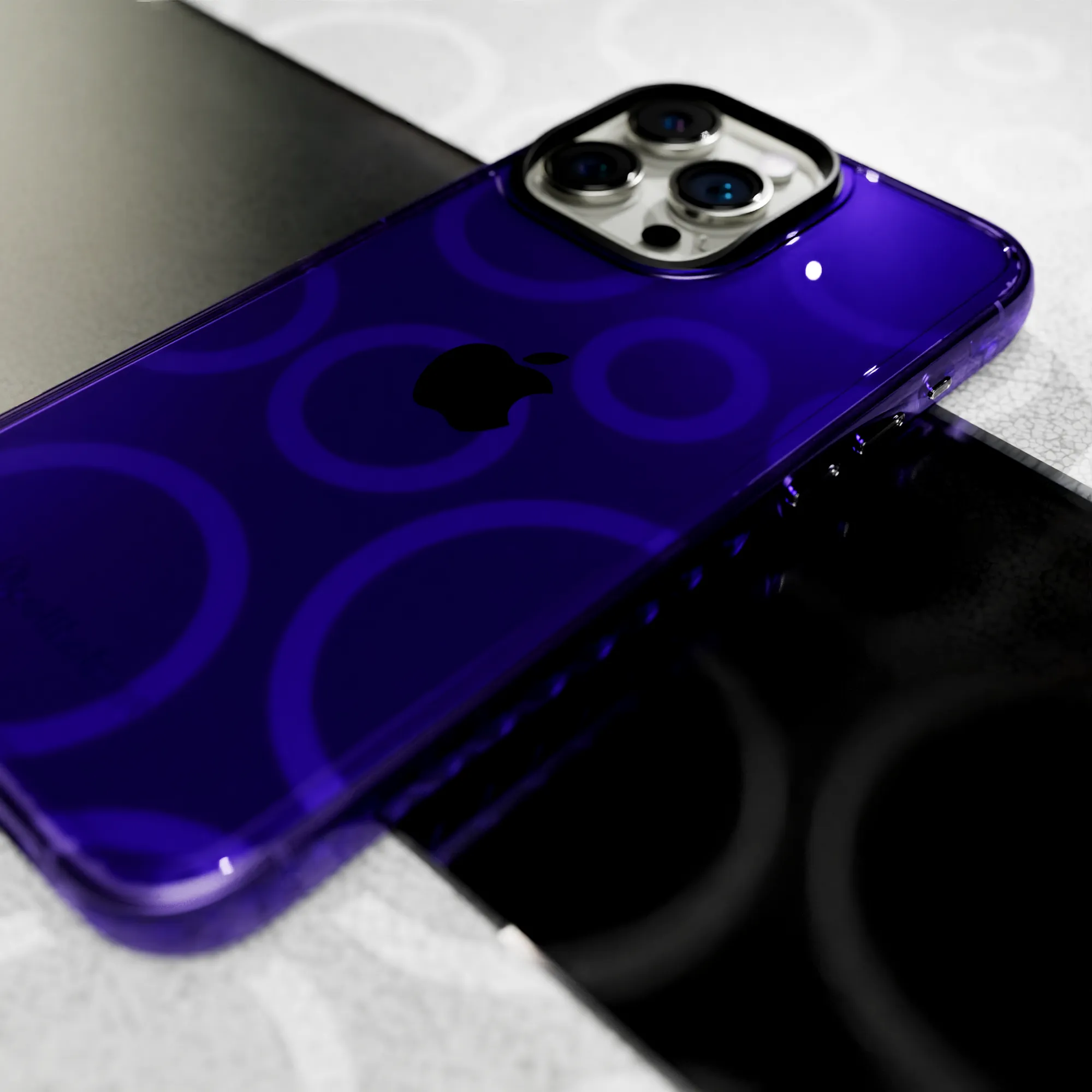 Slim TPU Case for Apple iPhone 15 | Midnight Lilac | Altitude Series