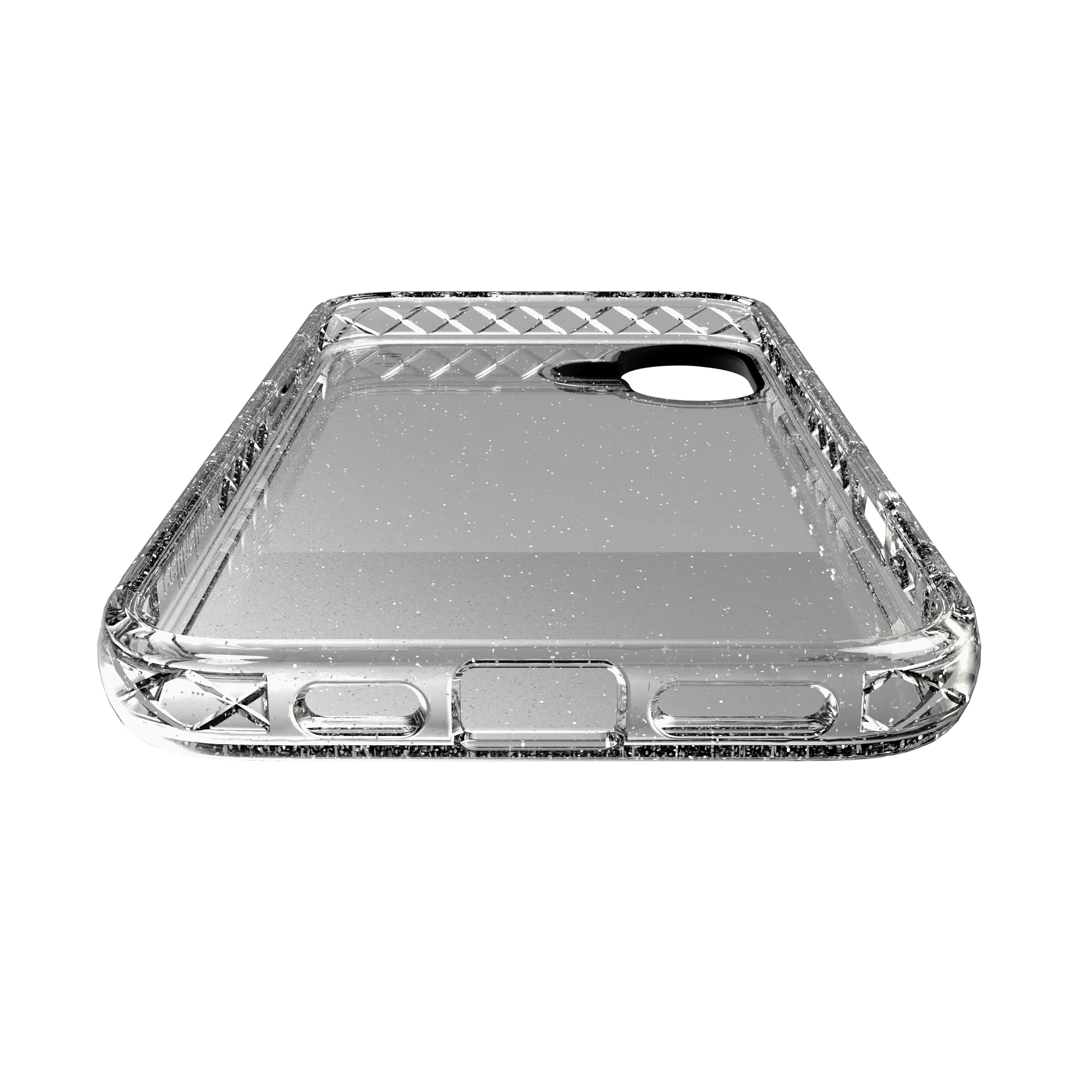 Slim TPU Case for Apple iPhone 16 Plus | Crystal Clear Sparkle | Altitude Series