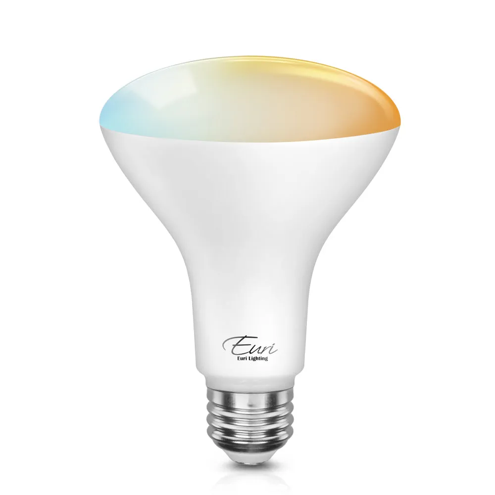 Smart LED Wi-Fi BR30 10 Watt Light Bulb, 120V, 60W Comparable (adjustable CCT)