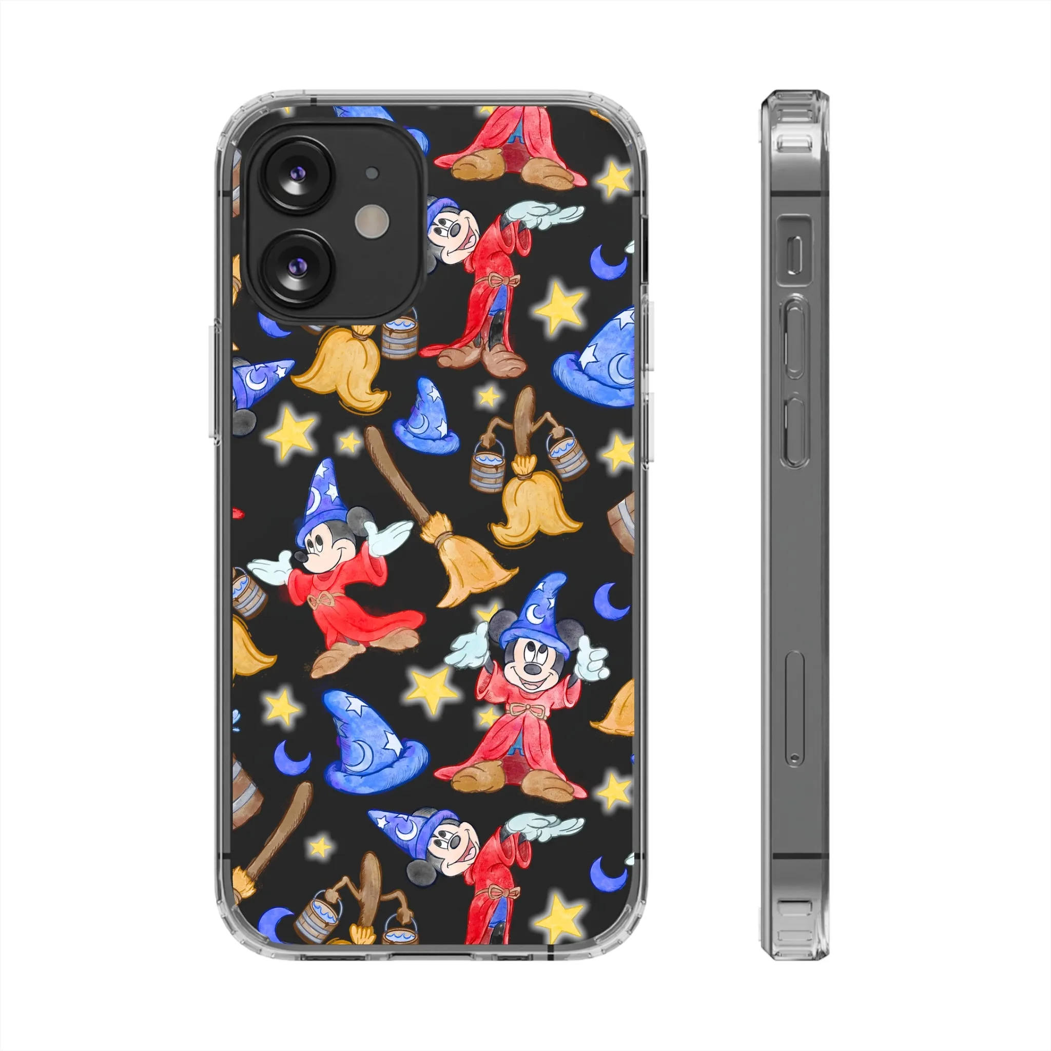 Sorcerer Mouse Clear Phone Case! Inspired Hand drawn Unique Gift