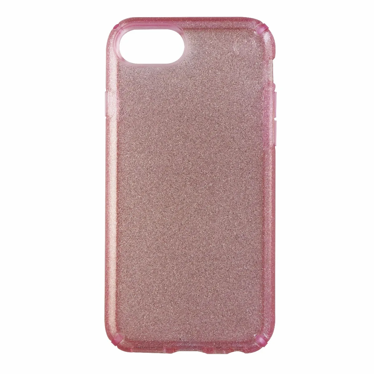 Speck Presidio CLEAR and Glitter Case Cover for iPhone 7 6s 6 - Pink Glitter