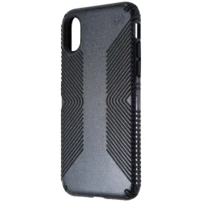 Speck Presidio Grip   Glitter Case for iPhone Xs / X  - Obsidian Black / Glitter