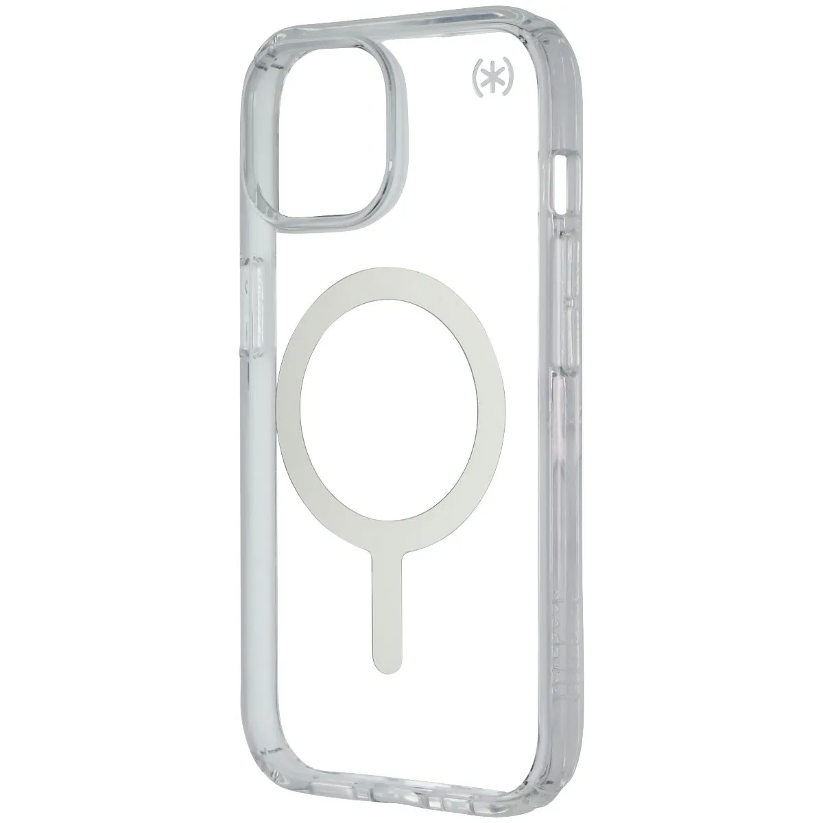 Speck Presidio Perfect-Clear Case for MagSafe for Apple iPhone 15/14/13 - Clear