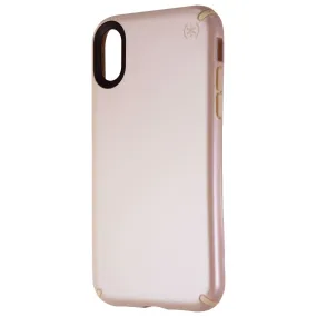 Speck Presidio Series Metallic Case for Apple iPhone XR Case - Gold Metallic