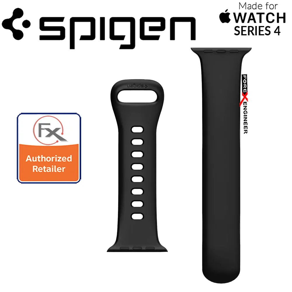 Spigen Air Fit Silicone Band for Apple Watch Series 4 - 5 - 6 - SE -  44mm - Silicone Strap Apple Watch - Black