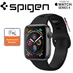 Spigen Air Fit Silicone Band for Apple Watch Series 4 - 5 - 6 - SE -  44mm - Silicone Strap Apple Watch - Black