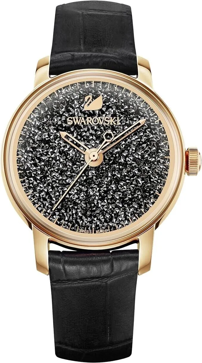 Swarovski Watch Automatic Crystalline Hours Black 5218902