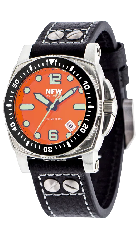 The New Shumate Diver 15620 - Brushed Steel