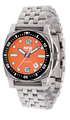 The New Shumate Diver 15620 - Brushed Steel