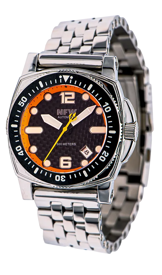 The New Shumate Diver 16120 - Polished Steel