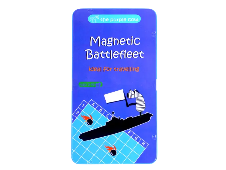 THE PURPLE COW - MAGNETIC TRAVEL GAME, BATTLEFLEET