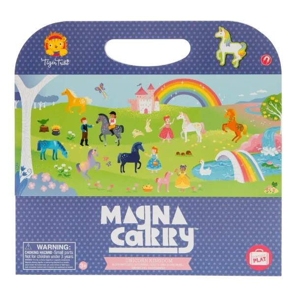 Tiger Tribe TT6-1214 Magna Carry Unicorn Kingdom