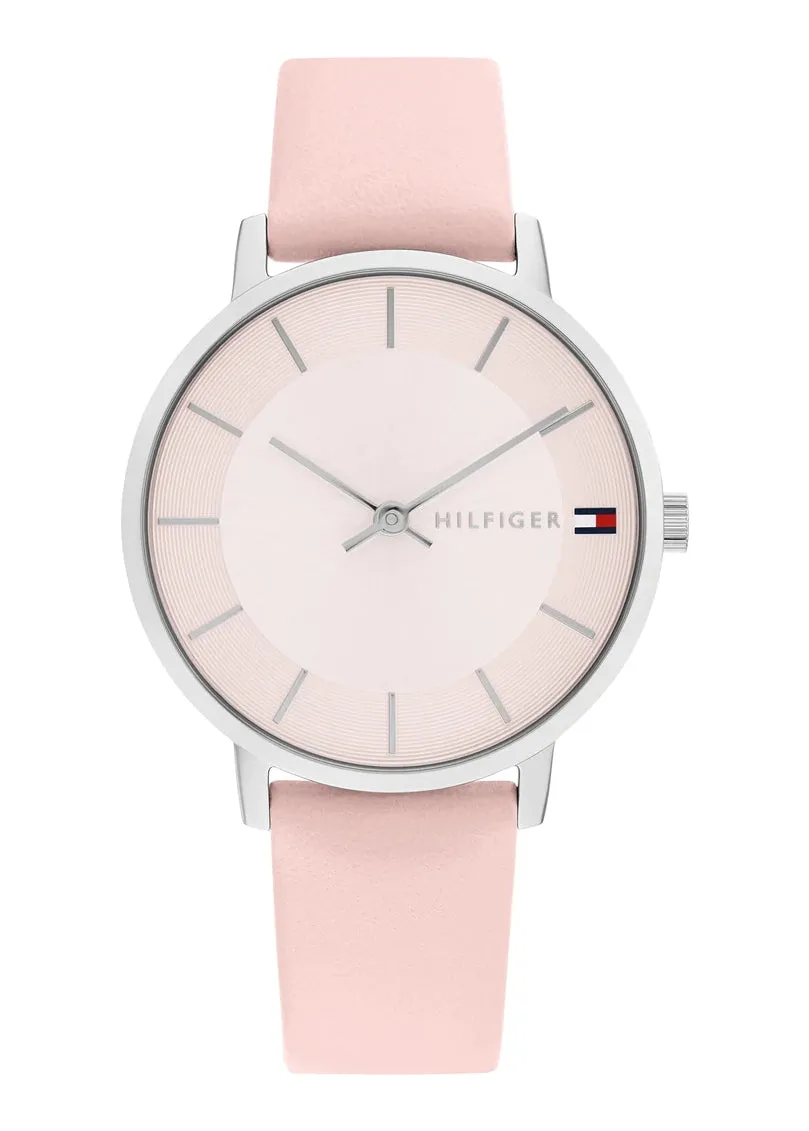 TOMMY HILFIGER PIPPA BLUSH DIAL BLUSH LEATHER BAND 1782670