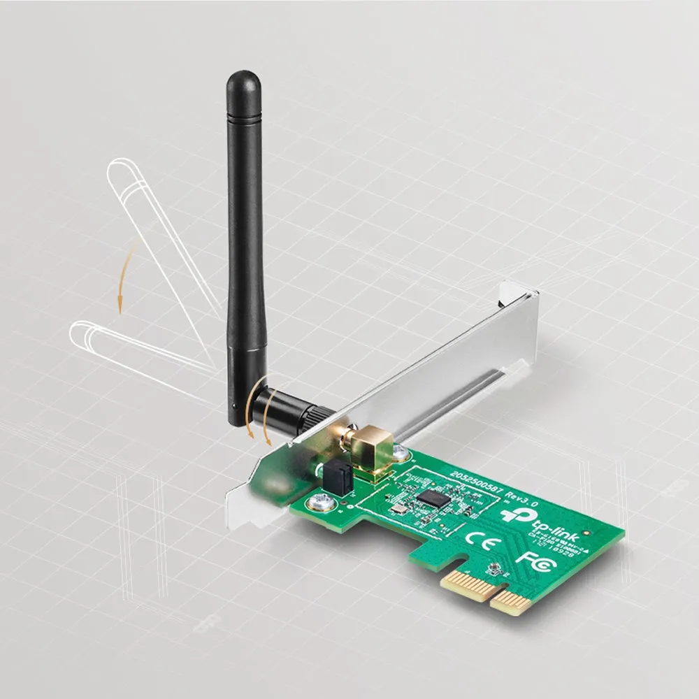 Tp-Link Tl-Wn781nd - 150Mbps Wi-Fi Pci Express Adapter