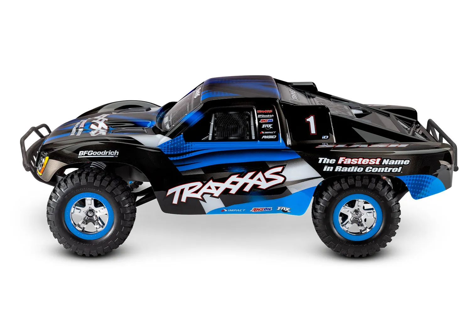 Traxxas Slash: 58034-8 1/10 Scale 2WD Short Course Truck w/USB-C