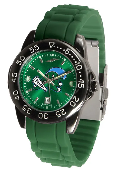 Tulane Green Wave FantomSport AC Men's Watch - AnoChrome