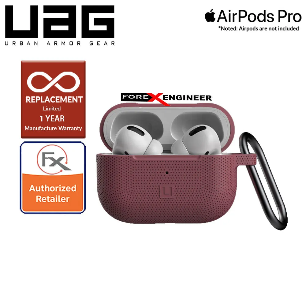 UAG [ U ] Silicone Case for AirPods Pro - Aubergine color ( Barcode: 812451036398 )