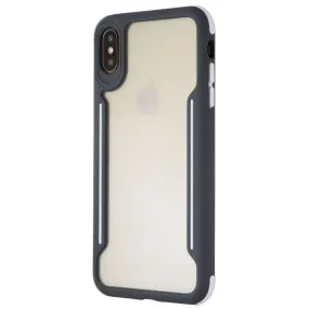 Verizon Slim Guard Clear Grip Case for iPhone XS Max - Clear / Gray