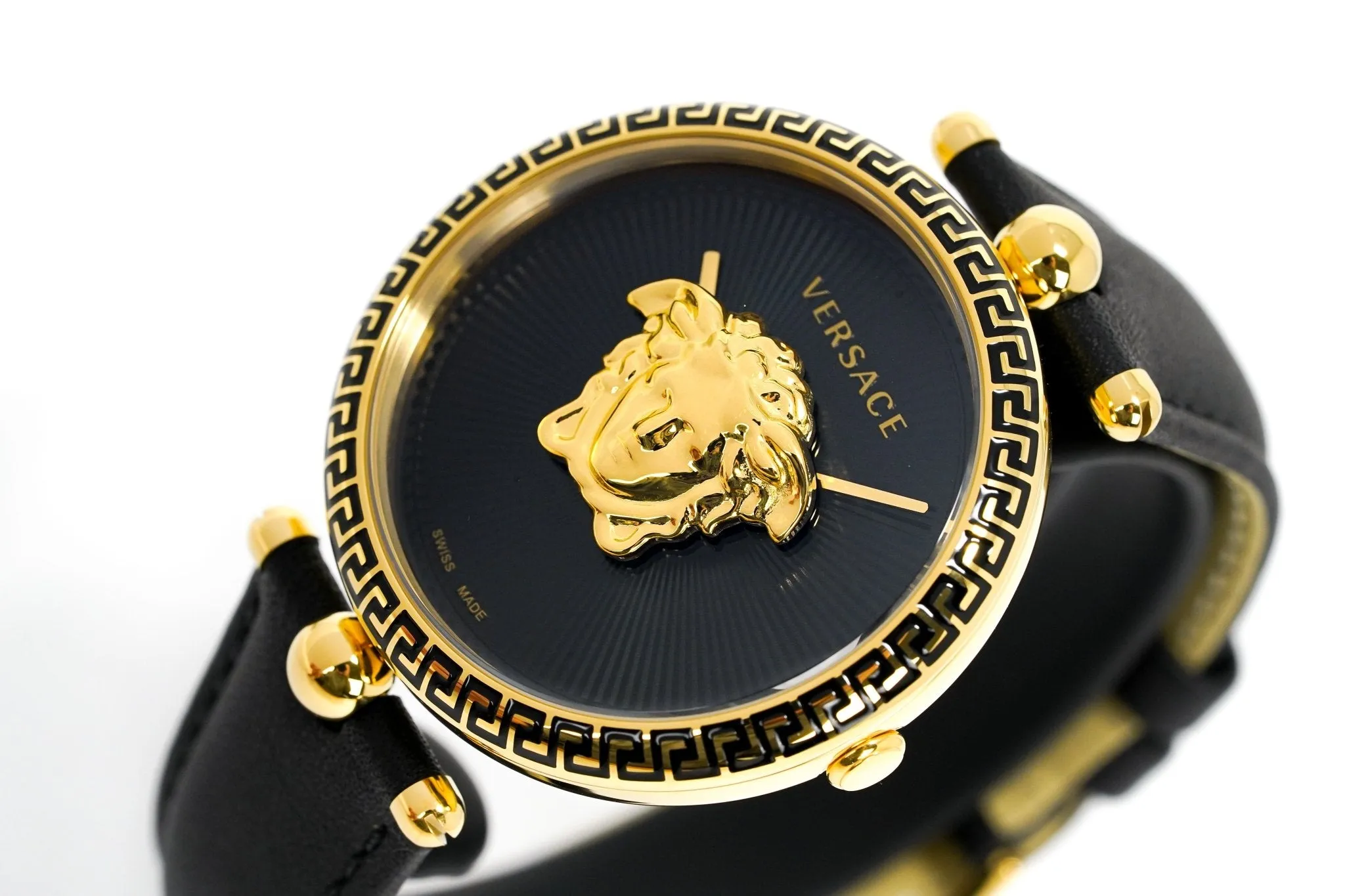 Versace Ladies Watch Palazzo Empire 39mm Black Gold VECO01922