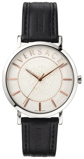 Versace Men's Watch V-Essential White Black VEJ400721